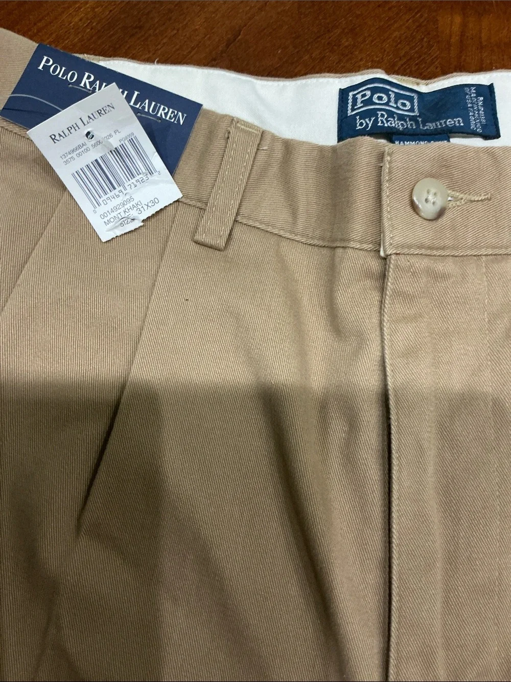 Ralph Lauren Men's Chinos in Tan Hammond pant